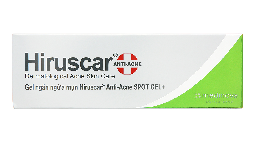 Gel ngăn ngừa mụn Hiruscar Anti Acne Spot tuýp 10g