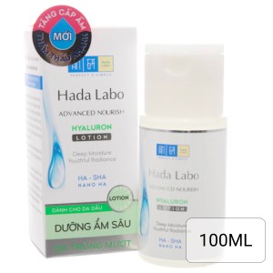 Lotion Hada Labo Advanced Nourish dưỡng ẩm cho da dầu 100ml