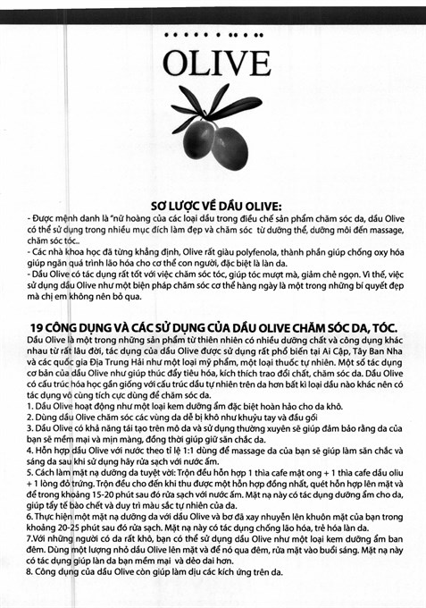 Tinh dầu olive Lucky Star dưỡng da, dưỡng tóc chắc khỏe chai 100ml - 8