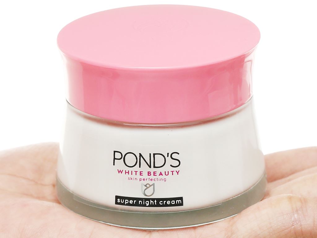 Kem dưỡng ẩm và làm sáng da Pond's ban đêm 50 g 6