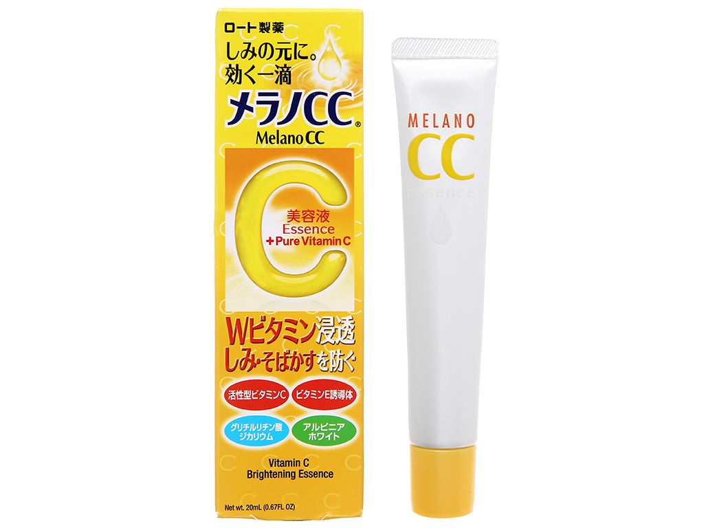 Tinh chất dưỡng trắng da vitamin c Melano CC Whitening Essence 20ml 1