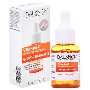 Serum vitamin C Balance Brightening trắng da mờ thâm 30ml