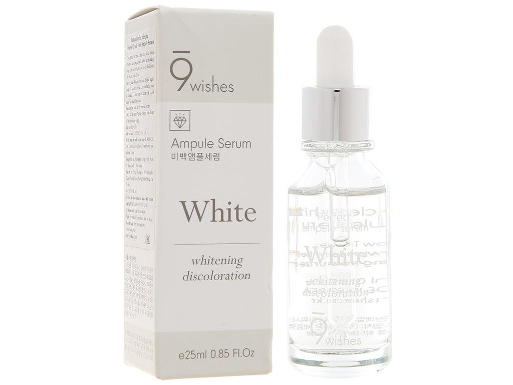 Tinh Chất 9 Wishes Miracle White Ampule 25ml Bách Hóa Xanh