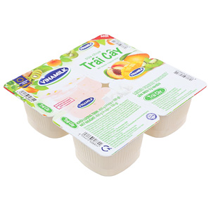 Sữa chua ăn Vinamilk Trái Cây Hộp 100g (Lốc 4 hộp)