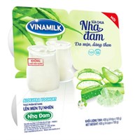 Sữa chua ăn Vinamilk nha đam hộp 100g (Lốc 4 hộp)