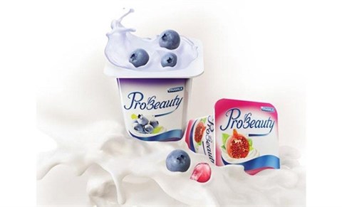 Sữa chua lựu Probeauty Vinamilk hộp 100g giúp làn da trẻ trung