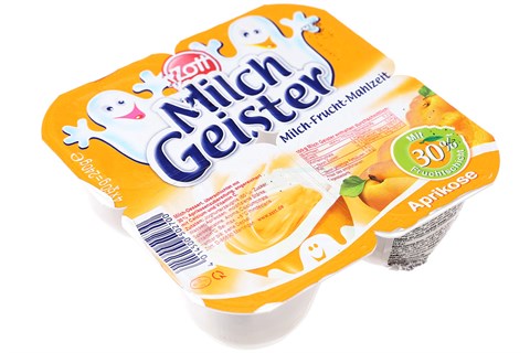 SỮA CHUA ĂN HOA QUẢ ZOTT MILCH GEISTER VỊ MƠ 60G LỐC 4-1