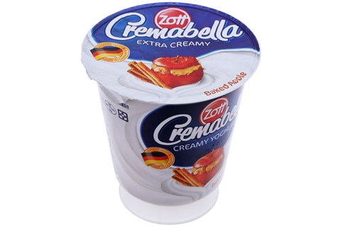 SỮA CHUA ĂN ZOTT CREMABELLA KEM TÁO HỘP 120GR-2