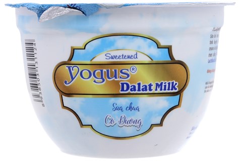 Sữa chua ăn Dalat Milk có đường 100g-2