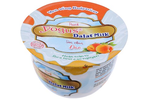 Sữa chua ăn Dalat Milk vị Đào 100g-2
