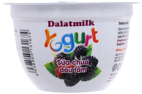 Sữa chua ăn Dalat Milk vị Dâu tằm100g-2