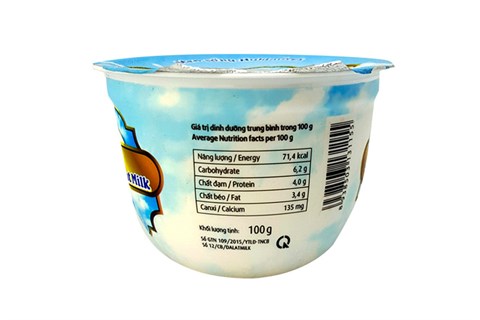 Sữa chua Dalat Milk Không đường 100g-2