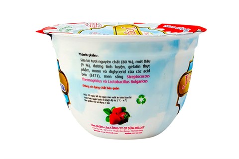Sữa chua Dalat Milk Dâu Tây 100g-3