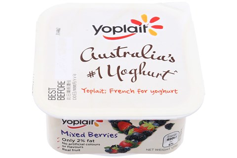 Sữa chua trái cây tươi Ít béo Yoplait Lite vị Hỗn Hợp 125g-3