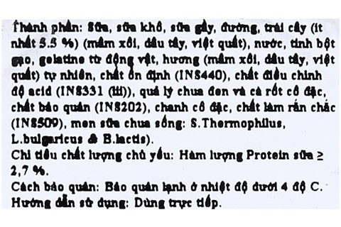 Sữa chua trái cây tươi Ít béo Yoplait Lite vị Hỗn Hợp 125g-4