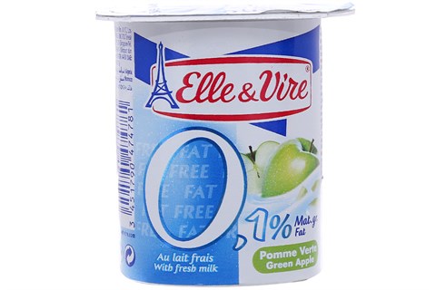 Sữa chua Elle & Vire Ít Béo vị Táo 125g-2