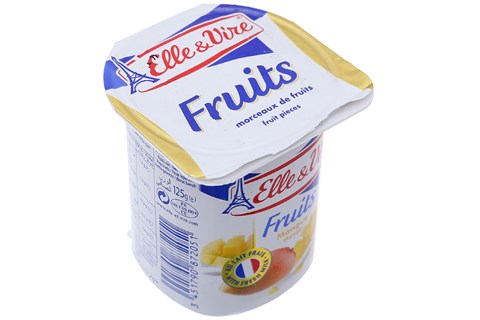 Sữa chua Elle & Vire Vị Xoài 125g-1