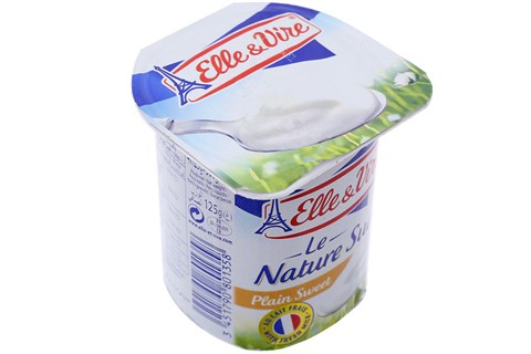 Sữa chua Elle & Vire vị tự nhiên 125g