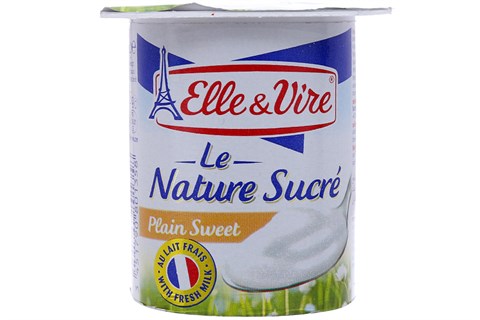 Sữa chua Elle & Vire vị tự nhiên 125g