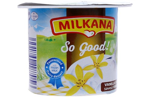 Sữa chua milkana cho trẻ em vị Vani 100g