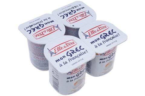 Sữa chua Elle & Vire vị Mật ong 125g (lốc 4)-1