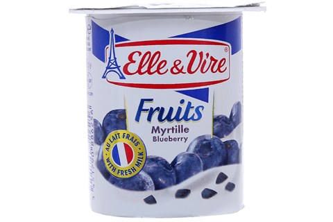 Sữa chua Elle & Vire Việt Quất 125g (4 hộp)-4