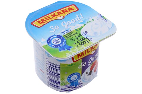 Sữa chua trái cây hỗn hợp milkana 100g (4 hộp)