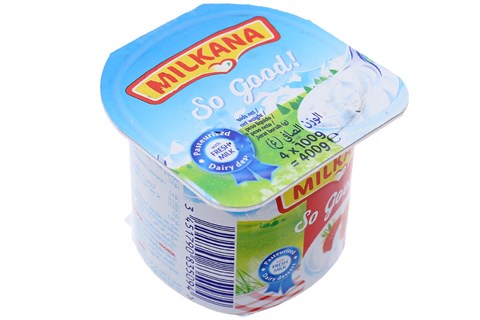 Sữa chua milkana vị Dâu 100g (4 hộp)