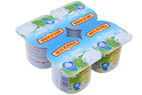 Sữa chua milkana vị Chuối 100g (4 hộp)