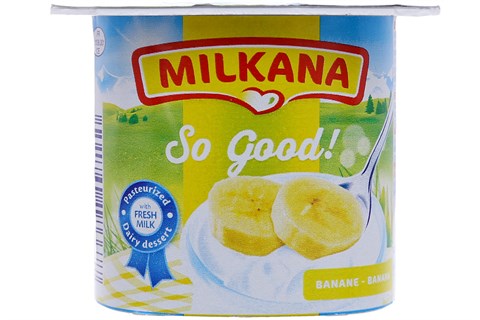 Sữa chua milkana vị Chuối 100g (4 hộp)