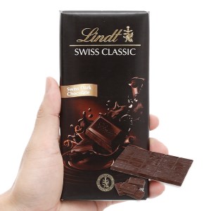 Socola đen Lindt Swiss Classic thanh 100g