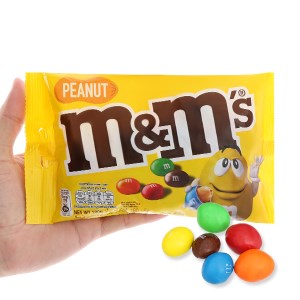 Kẹo socola nhân đậu phộng M&M's gói 180g