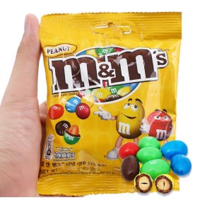 Kẹo socola nhân đậu phộng M&M's gói 90g