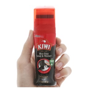 Xi sáp bóng & bảo vệ Kiwi màu đen 75ml