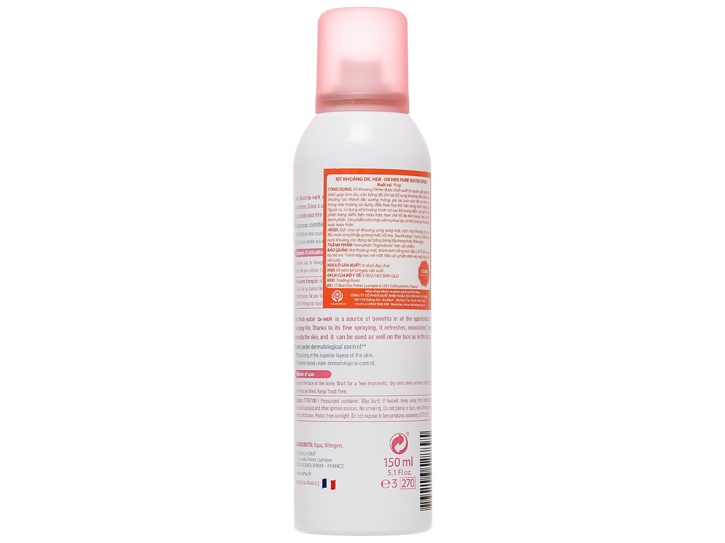 Dr Her Mineralspray 150ml 3