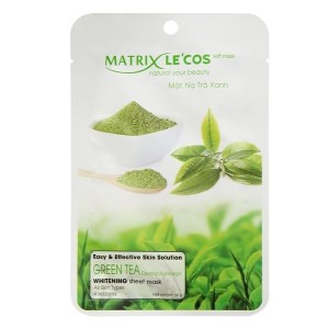 Mặt nạ trà xanh Matrix Le'cos 30g