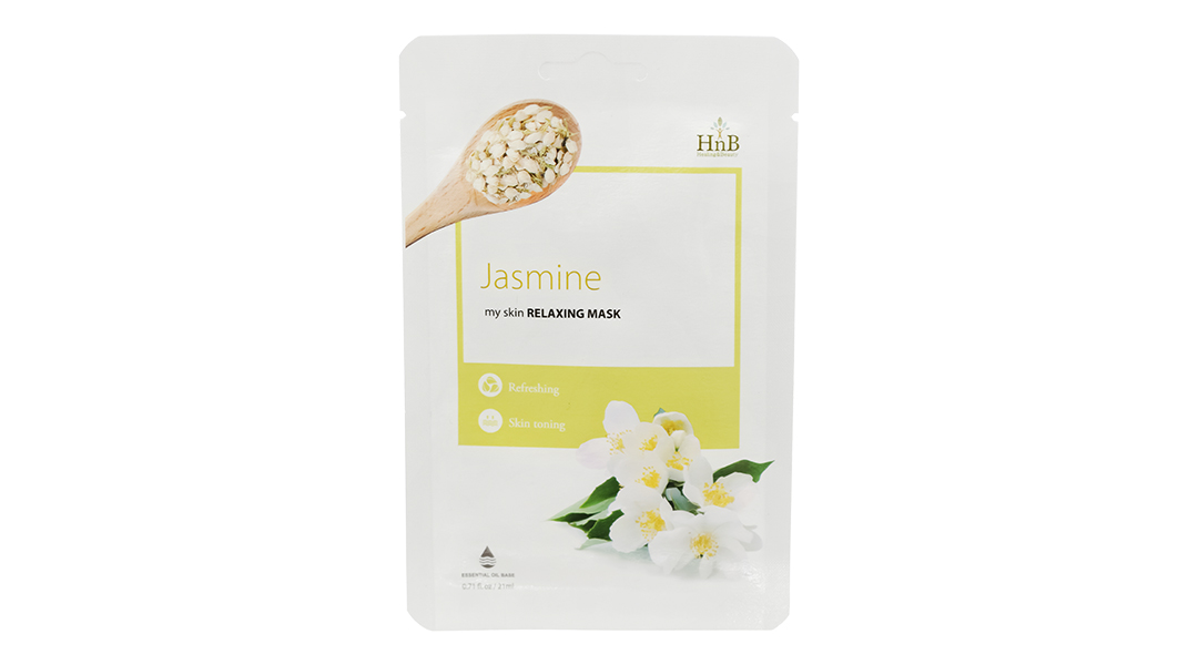 Mặt nạ giấy HnB hoa nhài giúp da tươi trẻ, săn chắc