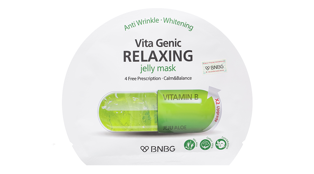 Mặt nạ BNBG Vita Genic Whitening Jelly Mask giúp dưỡng trắng, làm sáng da miếng 30ml - 8