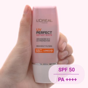Kem chống nắng L'Oréal Instant White dưỡng trắng SPF 50/PA++++ 30ml
