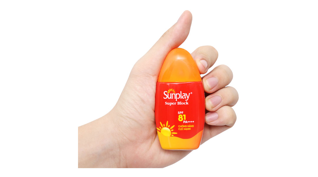 Sữa chống nắng Sunplay Super Block SPF 81/PA++++ ngăn đen sạm