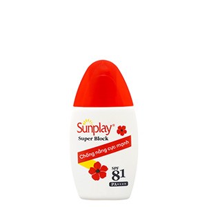 Sữa chống nắng dưỡng ẩm và nuôi dưỡng Sunplay Super Block SPF81PA++++ 30g