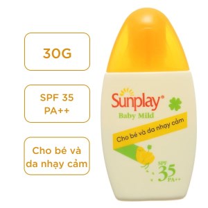 Sữa chống nắng cho bé và da nhạy cảm Rohto-Mentholatum SPF 35/PA++ 30g
