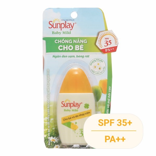 Sữa Chống Nắng Cho Bé Sunplay Baby Mild Spf 35/Pa++ 30G