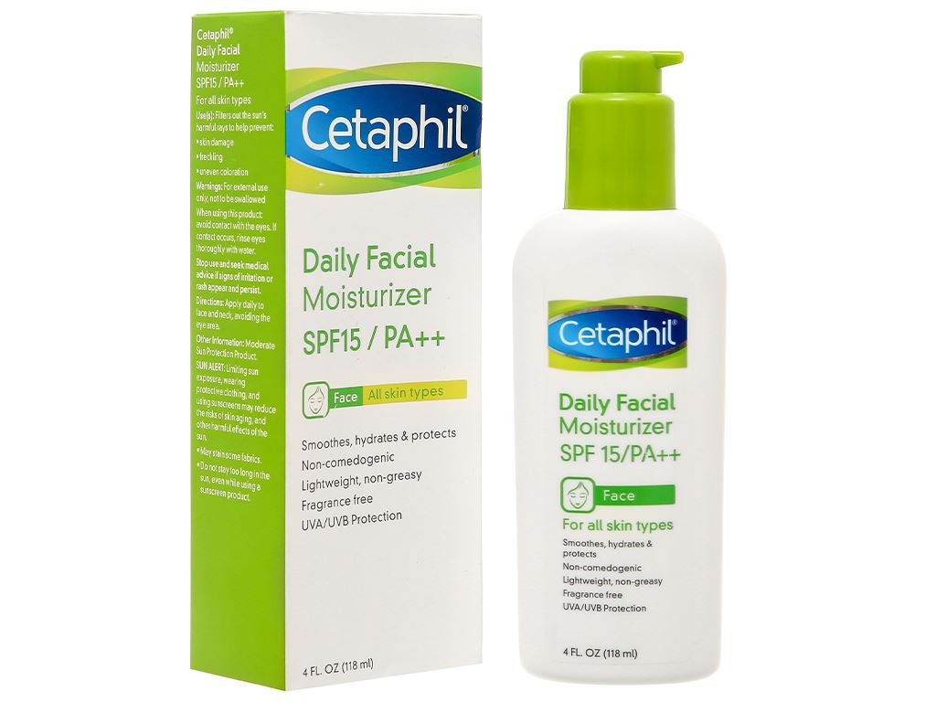 Kem chống nắng dưỡng ẩm Cetaphil SPF 15/PA++ 118ml 1