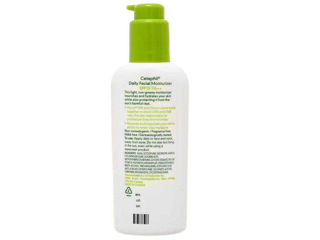 Kem chống nắng dưỡng ẩm Cetaphil SPF 15/PA++ 118ml 3