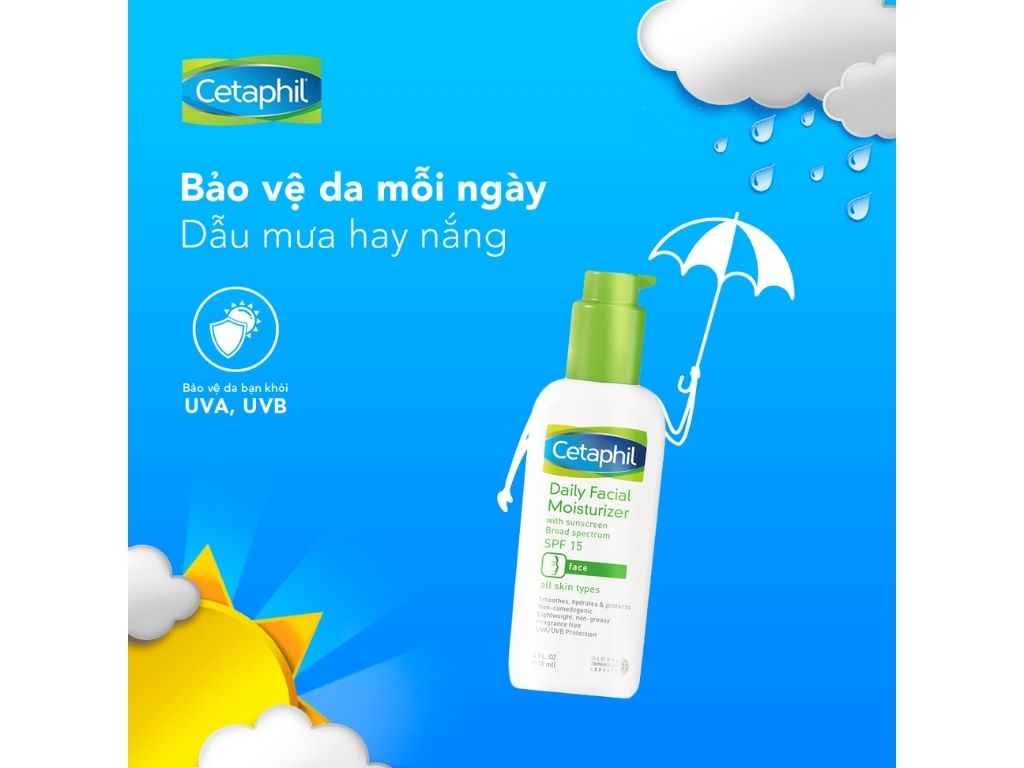Kem chống nắng dưỡng ẩm Cetaphil SPF 15/PA++ 118ml 2
