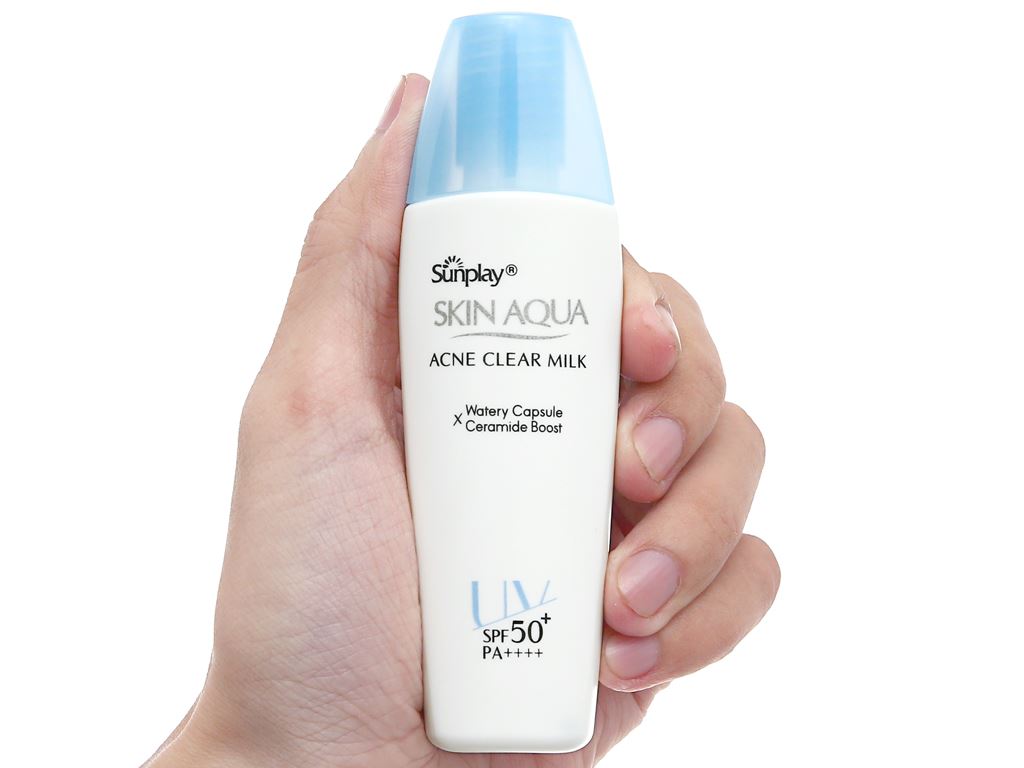 sunplay skin aqua acne clear milk ingredients