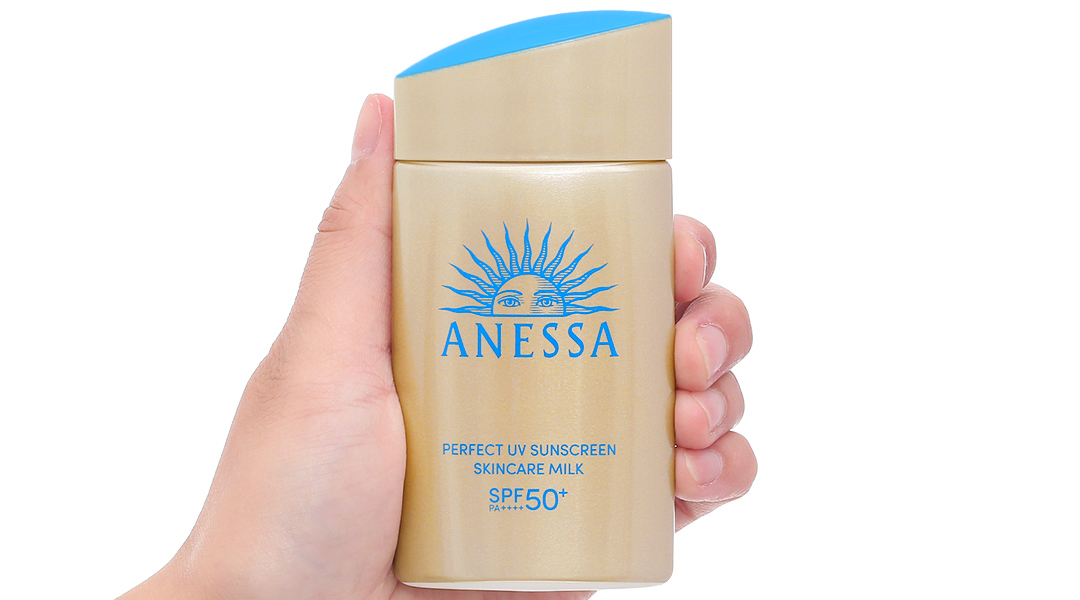 Sữa chống nắng Anessa Perfect UV Sunscreen Skincare Milk SPF 50+/PA++++ kiềm dầu chai 60ml - 23