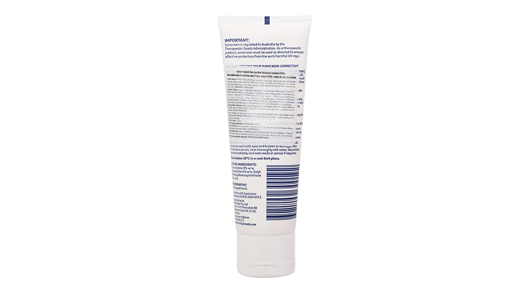 Kem chống nắng Cancer Council Moisturiser SPF50+ cho da mặt