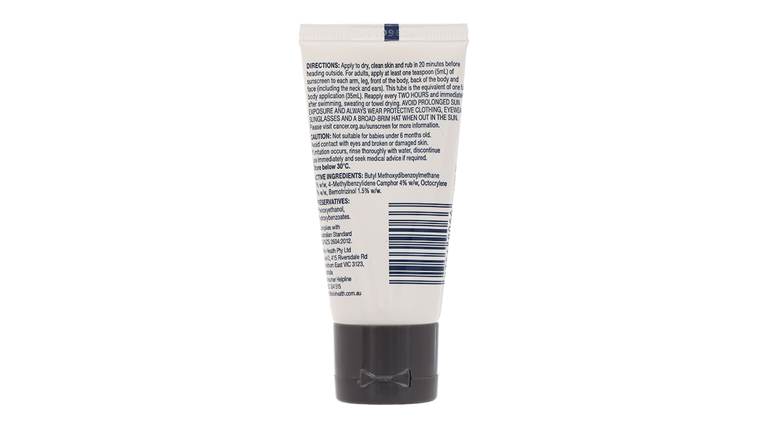 Kem chống nắng Cancer Council Active Sunscreen SPF50+ giúp bảo vệ da